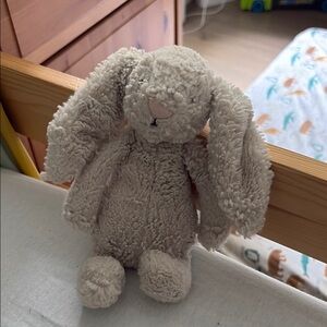 Jellycat Bashful Bunny Stuffed Animal Plush light grey